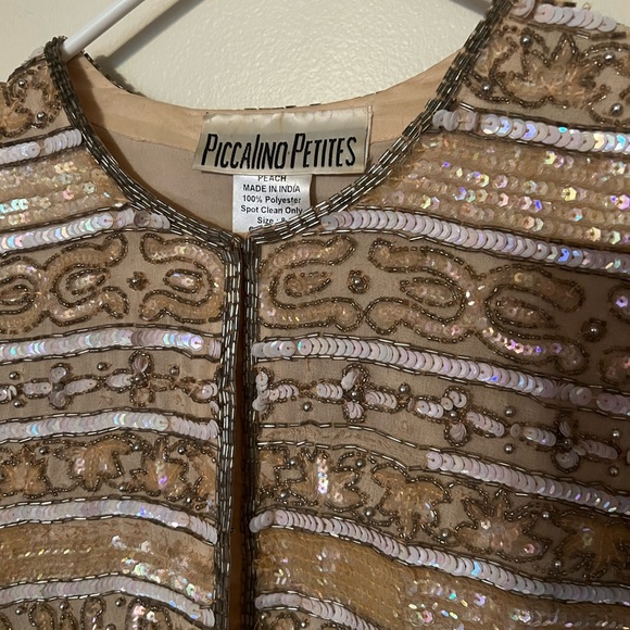 Vintage~beaded jacket - Picture 4 of 8